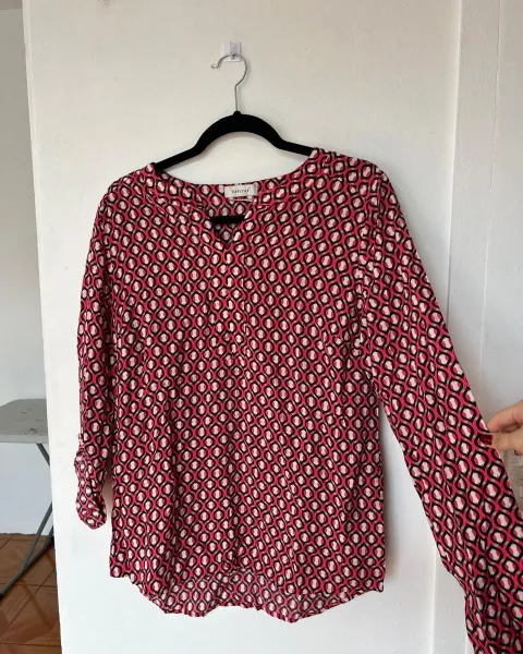 Blusa manga larga
