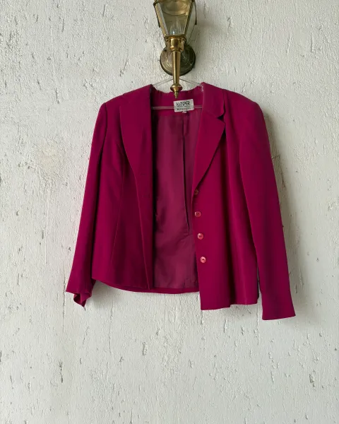 Blazer fuscia
