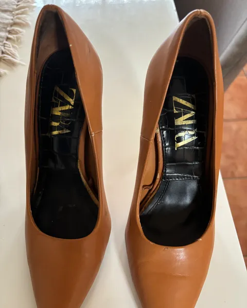 Zapatos Zara beige
