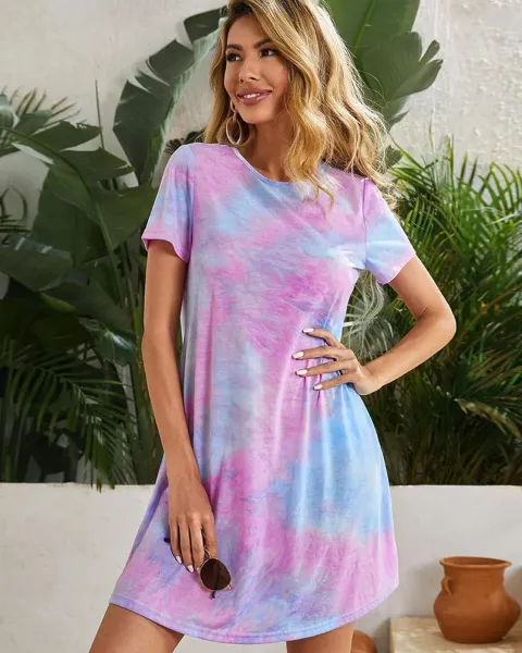 Vestido marmoleado