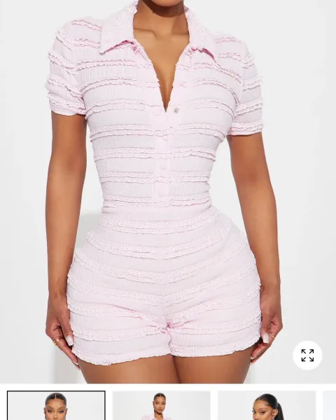 Enterizo jumpsuit rosa