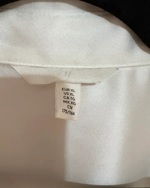 Blusa manga larga
