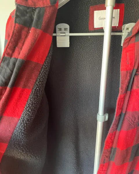 Camisa de franela forrada talla M