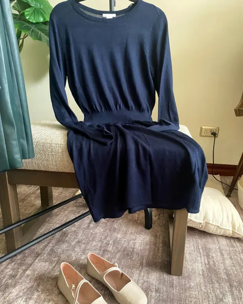 Vestido azul de Mujer