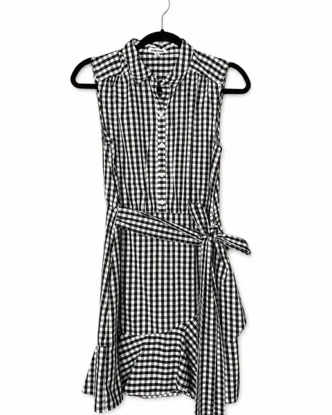 Vestido cuadros