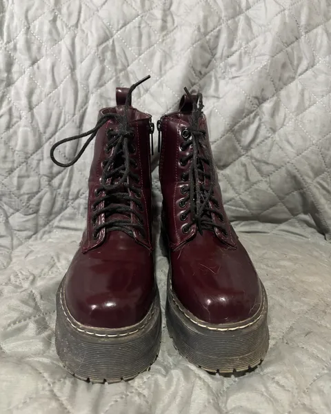Combat Boots Coral