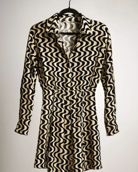 Vestido B\N H&M