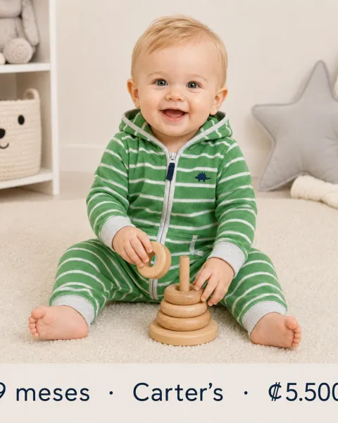Pijama carters 9 meses