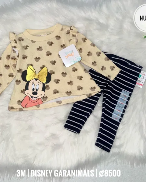 Conjunto Minnie Mouse para bebé