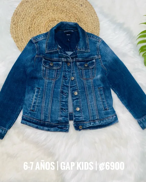 Jacket mezclilla 6-7 años