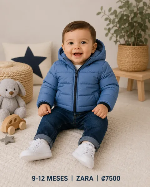 Abrigo ZARA baby 9-12 meses
