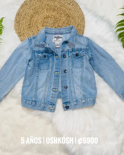 Jacket mezclilla 5 años