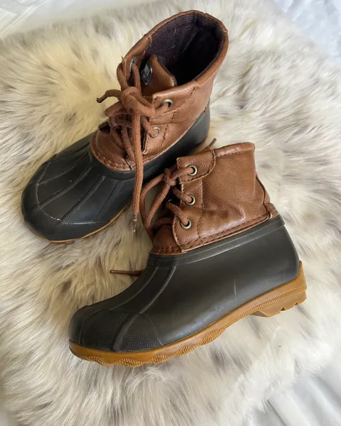 Botas Sperry niña talla 10