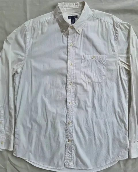 Camisa manga larga blanca