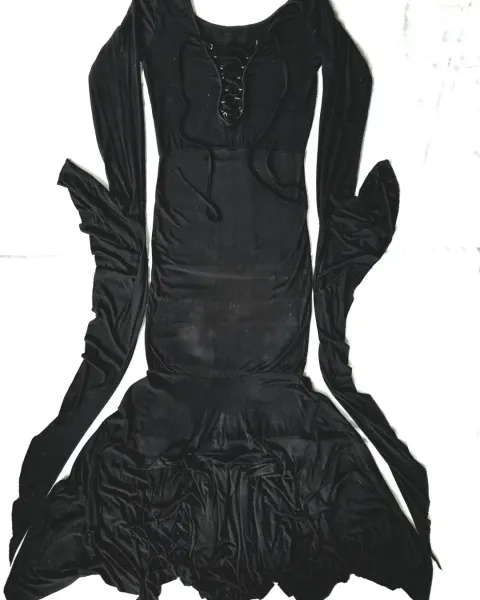 Vestido gótico sirena