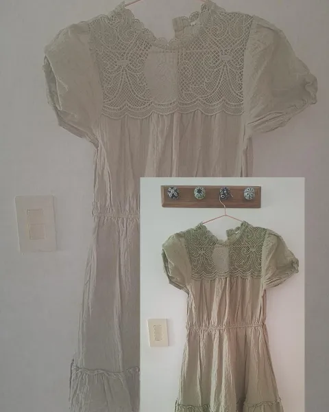 Vestido con detalle pecho