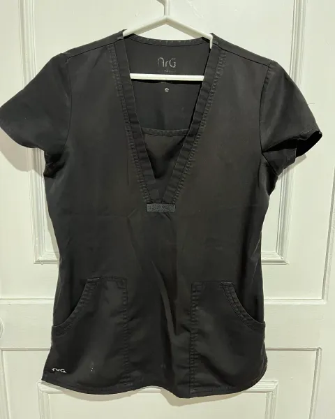 Blusa Scrub XS negra