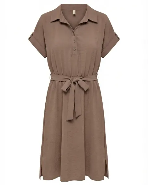 Vestido latte corto, talla M