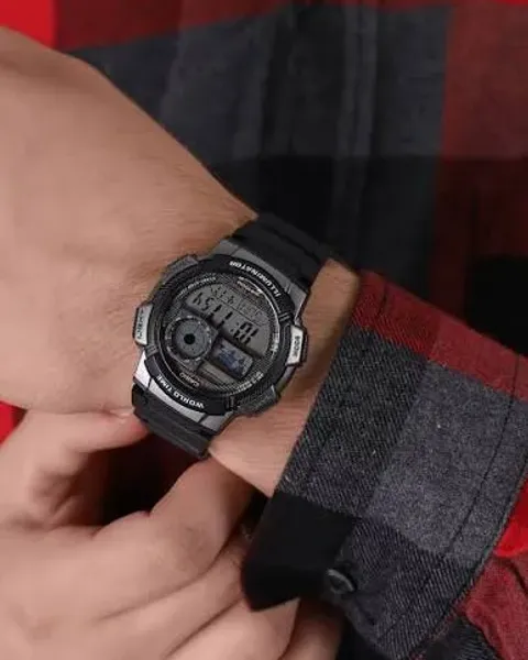 Reloj Casio AE1000W-1AV Clásico digital de larga duración