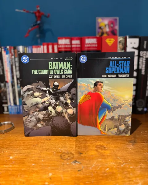 COMBO DC COMPACT COMICS BATMAN: THE COURT OF OWLS Y ALL-STAR SUPERMAN