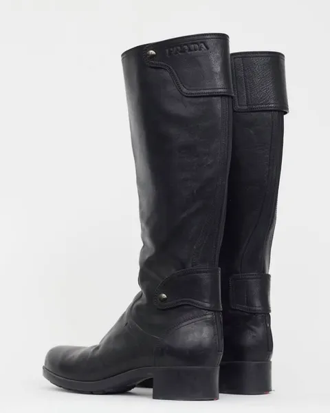 Botas de caña alta Prada