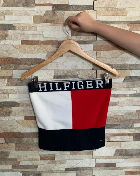 Blusa Tube Top / Tommy Hilfiger / S