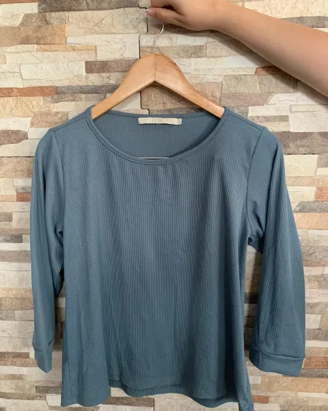 Blusa azul para Mujer / Talla S