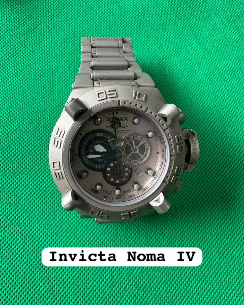 Reloj Invicta Hombre 0960 Subaqua Noma IV Cronógrafo Shot Blast