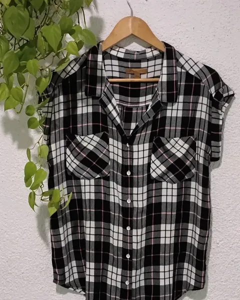 Blusa de cuadros