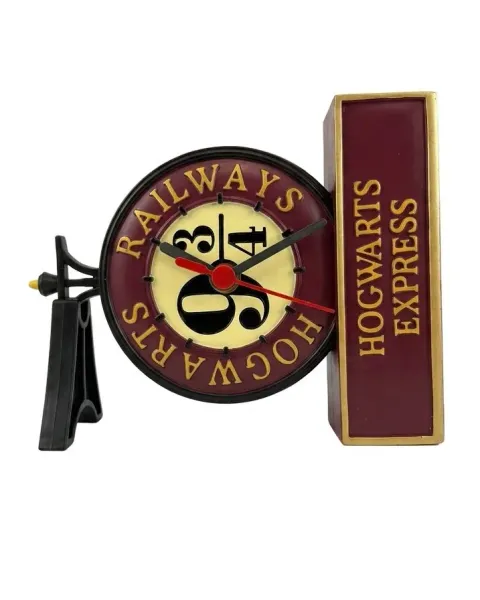 RELOJ DE MESA HOGWARTS EXPRESS 9 3/4 - HARRY POTTER