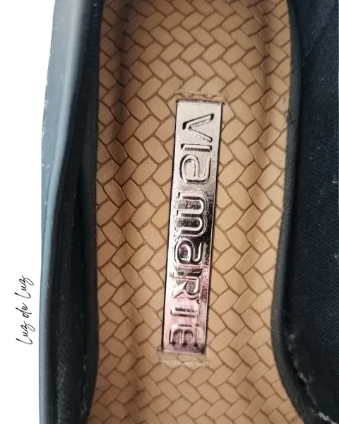 Zapato tacón grueso