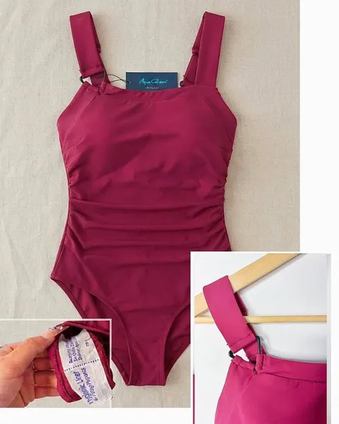 Traje de baño Vino Talla M