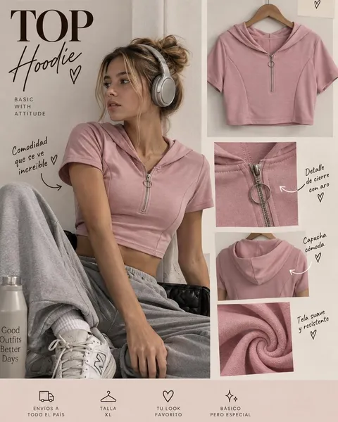 Top Hoddie 🌸