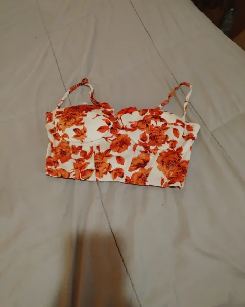 Blusa tipo corsé