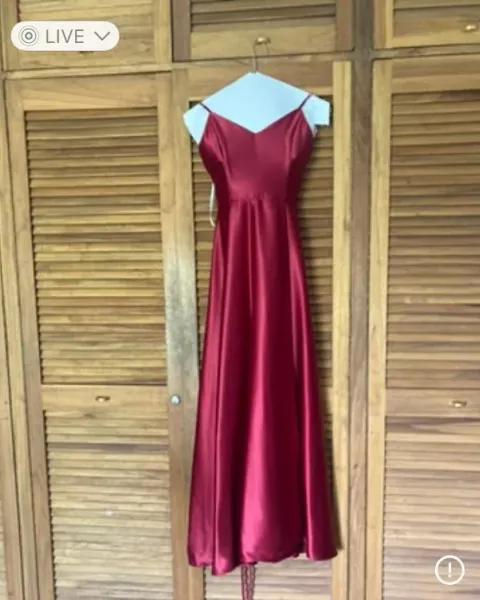 Vestido de gala talla S
