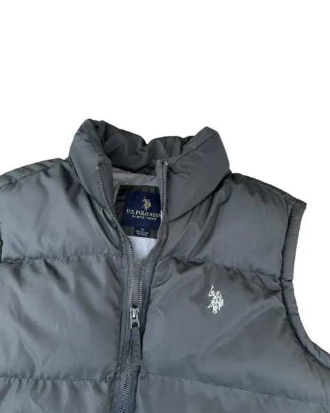 Chaleco Puffer U.S. Polo Assn. (Original) – Talla L (M amplio)