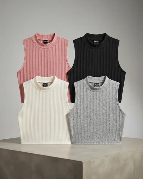 Set de cuatro blusas ₡10000 (crop top)