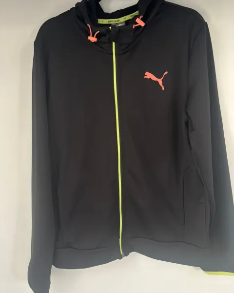 Sueta Puma Negra Original con Gorro – Deportiva – Talla M