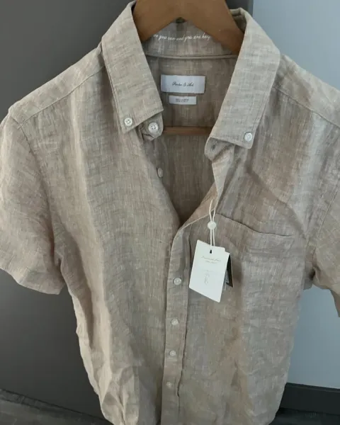 Camisa 100% lino