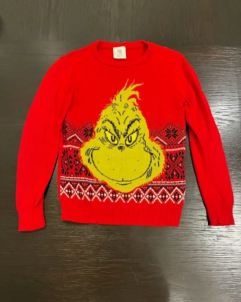 Suéter navideño de Grinch 🎄👀  Talla S