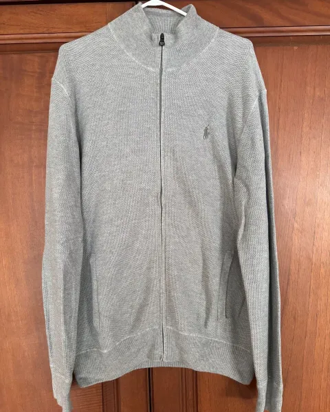 Vendo Polo Ralph Lauren gris, Pima Cotton, Talla M
