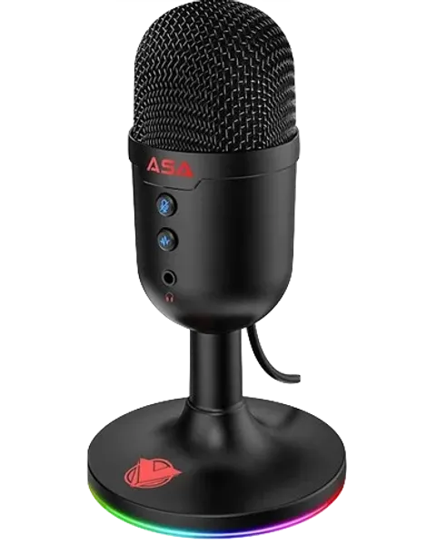 Micrófono Redragon Pulsar GM303 – USB RGB con cancelación de ruido (Nuevo)