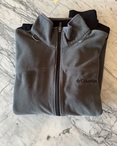 Fleece Polar Columbia Gris Talla L