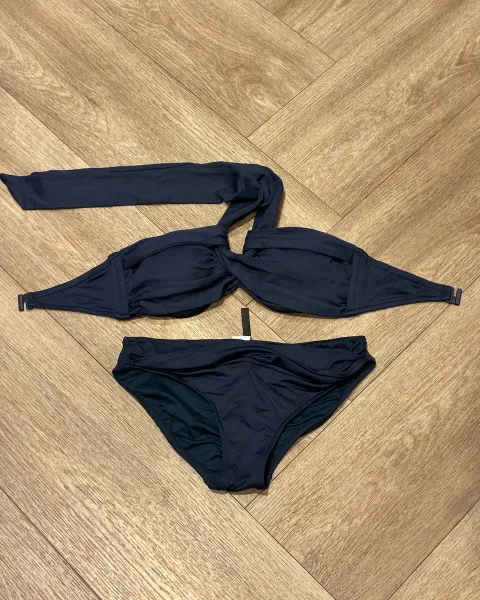 Bikini azul marino Seafolly talla 12