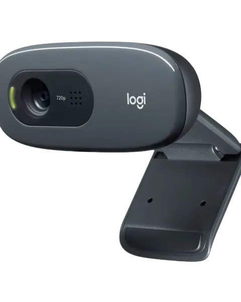 Webcam Logitech C270 – HD 720p con micrófono integrado (Nueva)