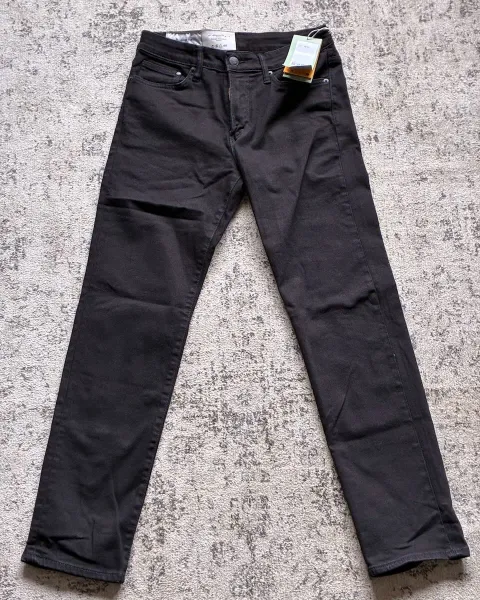 NUEVO pantalón negro H&M Regular Fit (Stretch) / Talla W29 L32