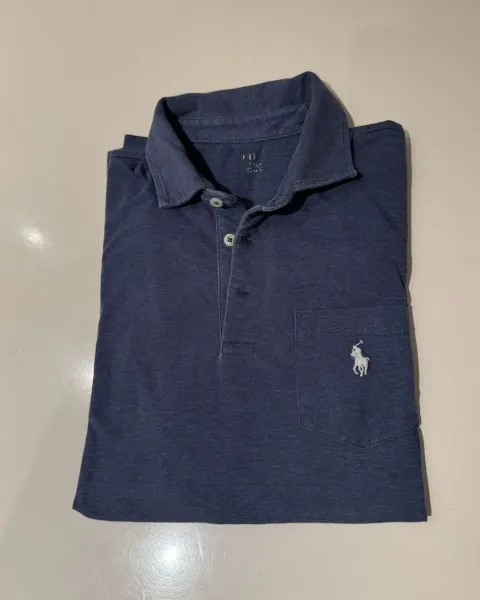 Camisa Polo Ralph Lauren Azul Marino Talla M