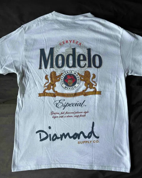 Camisa Modelo x Diamond Supply Co / Talla M
