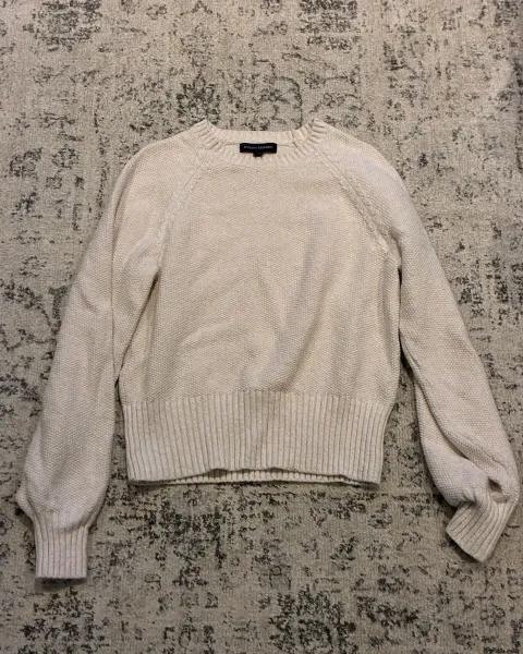 Suéter Banana Republic beige XS