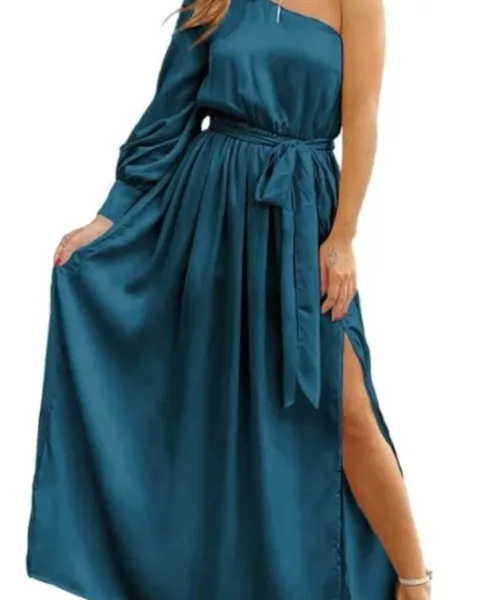 ¡Oferta! Vestido de Satín XL